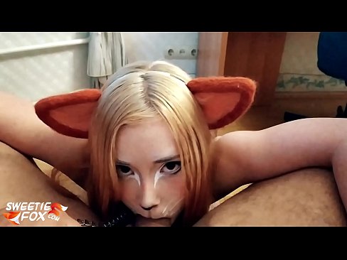 ❤️ कित्सुने तिच्या तोंडात डिक आणि कम गिळले ❤❌  mr.com-full-porner.ru वर